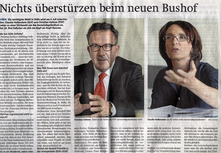 Nichts überstürzen beim neuen Bushof